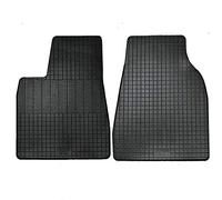 AUTO-STYLE Alfombrillas de Goma Compatible con Tesla Model X 2016- (2 Piezas + Sistema de fijación)