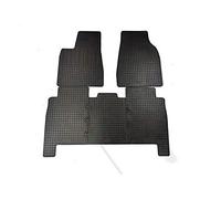 AUTO-STYLE Alfombrillas de Goma Compatible con Tesla Model X 2016- (5 Piezas + Sistema de fijación)