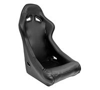 AUTO-STYLE Asiento Deportivo 'Zandvoort' - Negro Cuero Artificial - Respaldo Fijo - incl. Correderas