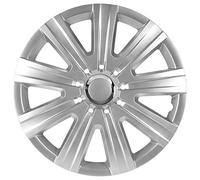 AUTO-STYLE Juego de 4 Tapacubos Magnum Pro 13 Pulgadas Plateado/Aro Cromo