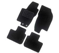 AUTO-STYLE Juego de Alfombrillas Compatible con Peugeot Partner (Furgon) 2018- / Opel Combo E Cargo 2018- / Citroën Berlingo 2018- (sólo Delantera) (Clips de Montaje Redondos)
