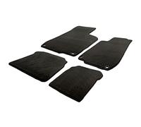AUTO-STYLE Juego de Alfombrillas de Velur Compatible con Volkswagen Caddy V Box 2020- (sólo Delantera)