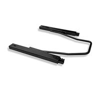 AUTO-STYLE Juego de Correderas de Asiento Universales para 1 asiento deportivo con ajuste frontal (Latitud 345mm)