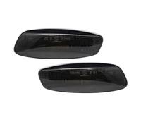 AUTO-STYLE Juego de intermitentes laterales LED - compatible con varios modelos Peugeot - Gris - incl. luces dinámicas