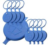 Auto Tapón Depósito Lavado Tapas Para Depósito De Agua Del Lavaparabrisas Compatible Con Peugeot 106 206 207 306 307 405 406 806(Blue 10pcs)