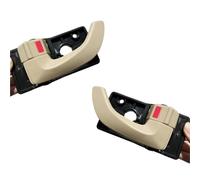 Auto Tirador Puerta Interior Juego De 2 Manijas Interiores Puerta Izquierda Y Derecha Repuesto Para Hyundai Para Tucson 2005-2009(Beige)