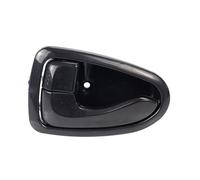 Auto Tirador Puerta Interior Para Hyundai Para Accent Para Verna 2000 2001 2002 2003 2004 2005 2006 8262025000 Manija Puerta Interior Coche Negro Cromado(Black Left)