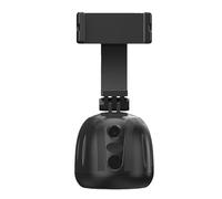 Auto Tracking Phone Holder, 360° Rotation AI Camera Mount with Face and Body Tracking, Selfie Stick Tripod For Video Recording, Vlogging, and Streaming, No App Required, Stable Tripod Base