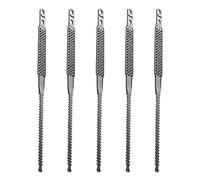 Auto Traction Chains - Snow Tire Grips | 5 Piece Kit with Quick Fit Design, Strong Anti Slip Aspect, Compact Storage Accessory, Heavy Duty Safety Aid, Practical Driving Tool for Cold Weather Use