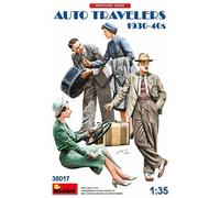 Auto Travelers 1930-40s 1:35 Figura Kit De Modelo De Plástico MINIART