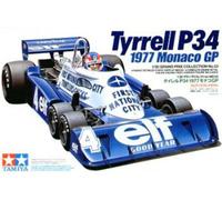 Auto Tyrrell P34 1977 Monaco Gp 1:20 Plástico Modelo Kit Tamiya