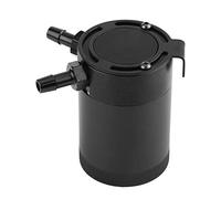 AUTO universal 300ml aceite Catch lata tanque aluminio pulido desconcertado aceite captura lata depósito tanque respirador kit Bl k+aceite captura lata+aceite captura lata+aceite captura lata+aceite c