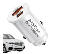 Auto USB QC4.0 Charger Block, Car Lighter USB Adapter - Car Accessories, Charger Head for Mobile Phones, Tablet, Camera, Game Consoles, Laptops