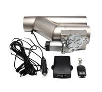 Auto Válvula Corte Escape Eléctrica Universal 2.5'' 3" Tubo En Y Sistema Única Con Control Remoto Kit(3 pulgadas)