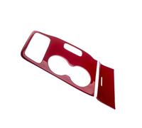 auto Vasos de Bebidas Compatible Con Jeep Para Grand Para Cherokee 2014 2015, Panel Para Posavasos De Cambio De Marchas De Coche, Cubierta Decorativa, Pegatinas Embellecedoras(Red)