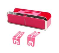 auto Vasos de Bebidas Organizador Para Asiento Trasero Coche Portavasos Genérico Almacenamiento Respaldo Asiento Coche Accesorios Cajas Ganchos Multifuncionales Colgar En Mesa Comida Pequeña(Pink)