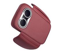 auto Vasos de Bebidas Portavasos Cubierta Del Reposabrazos Central Del Coche Organizador De Consola Central Fundas Para Reposabrazos Caja De Almacenamiento(Red)