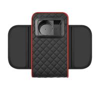 auto Vasos de Bebidas Portavasos Para Coche, Extensor De Reposabrazos, Estuche De Almacenamiento, Consola Central Automática, Reposabrazos, Almohada Accesorios De Interior De Coche(Black)