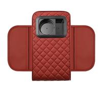 auto Vasos de Bebidas Portavasos Para Coche, Extensor De Reposabrazos, Estuche De Almacenamiento, Consola Central Automática, Reposabrazos, Almohada Accesorios De Interior De Coche(Red)