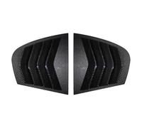 Auto Ventana Trasera Alerón Lateral Ala Para E90 2005-2012 Para 3 Series 320i 325i 330i 335i Persianas Ventana Trasera Coche Alerón Sombra Triangular(Carbon Look)