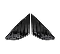 Auto Ventana Trasera Alerón Lateral Ala Para Ford Para Mondeo Para Fusion 2013-2018 Rejilla Trasera Coche Cubierta Obturador Lateral Pegatina Embellecedora Accesorios(Gloss black)
