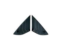 Auto Ventana Trasera Alerón Lateral Ala Para Ford Para Mondeo Para Fusion Sedan 2013 2014-2018 Rejilla Trasera Coche Ventana Lateral Cubierta Obturador Pegatina Embellecedora(Gloss Black)