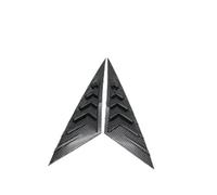 Auto Ventana Trasera Alerón Lateral Ala Para Hyundai Para Elantra 2021 2022 ABS Rejilla Trasera Coche Cubierta Obturador Lateral Pegatina Embellecedora Accesorios Pala(Carbon Fiber)