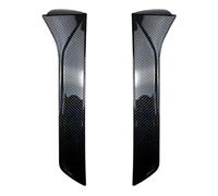 Auto Ventana Trasera Alerón Lateral Ala Para Seat Para Leon 5F Para FR Para Mk3 Para MK3.5 Ala Techo Lateral Trasera Vertical 2 Uds Alerón Labio Embellecedor Ventana Coche(Carbon Look)