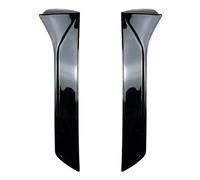 Auto Ventana Trasera Alerón Lateral Ala Para Seat Para Leon 5F Para FR Para Mk3 Para MK3.5 Embellecedor Lateral Ventana Coche Alerón Maletero Techo Trasero(Black)