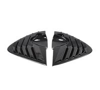 Auto Ventana Trasera Alerón Lateral Ala Para SEAT Para Leon Para MK2 2008-2012 Cubierta Alerón Ventana Lateral Coche Rejilla Triangular Trasera Embellecedor Divisor(Carbon fiber)