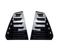 Auto Ventana Trasera Alerón Lateral Ala Para VW Para Golf 7 Para,5 Para MK7 Para 2014-2020 Rejilla Ventana Triangular Delantera Trasera Embellecedor Lateral(Rear Black)