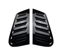 Auto Ventana Trasera Alerón Lateral Ala Para VW Para Polo Para MK4 Parasol Ventana Triangular Trasera Para Lateral Coche Cubierta Alerón Embellecedor Persiana(Gloss Black)