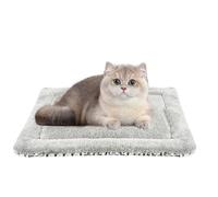 Auto Warming Cat Mat, doble cara para mascotas, manta para mascotas pequeñas y medianas, ideal para uso en jaulas, canteras, camas, capas, esquinas, hogar, dormitorio, exterior, viaje, 60 x 50 x 50 x