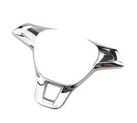 Autoadhesivo Cubierta Panel Volante Coche Lentejuelas Para VW Para Golf 7 Para GTI MK7 Para POLO 2014 2015 Para Jetta MK6 Embellecedor ABS Coche Pegatinas Decorativas(Bright sliver)