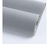 Autoadhesivo muebles pegatina forro, Papel adhesivo de tela fieltro autoadhesivo 150 cm ancho for cajones, aparadores y expositores joyas(Light Grey,1.5 * 3m)