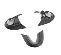 Autoadhesivo Pegatina Cubierta Botón Volante Decoración Interior Para Mini Para Cooper S JCW F55 F54 F56 F57 F60 Coche Pegatinas Decorativas(Style B)