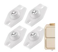 Autoadhesivo | - Ruedas giratorias con Bolas giratorias de Gran Capacidad de Carga y poleas de 4 Piezas para electrodomésticos, Equipos de Tienda y Movilidad de Muebles con remolques