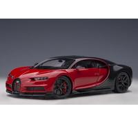 AUTOart 70996-1/18 Bugatti Chiron Deporte (Italian Rojo / Carbono) - Nuevo
