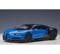 AUTOart 70997-1/18 Bugatti Chiron Deporte (Francés Racing Azul / Carbono)