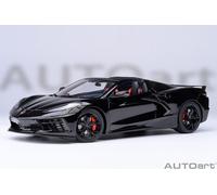 Autoart 71280 - 1/18 Chevrolet Corvette C8 Stingray Z51 (NEGRO) - Nuevo