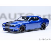 AUTOart 71763 Coche Dodge Challenger SRT Jailbreak 2022 1:18 Azul Índigo