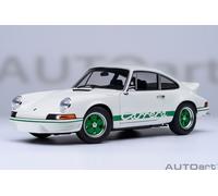 AUTOart 78031-1/18 Porsche 911 Carrera 2.7 Rs (Grand Prix White Con Gre - Nuevo