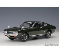 AUTOart 78768-1/18 Toyota Celica Liftback 2000GT (RA25) 1973 (Moss Verde)