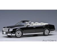 AUTOart 79531 - 1/18 Toyota Century Convertible (Negro) - Nuevo