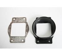 Autobahn88 adaptador de medidor de flujo de aire de 76 mm (AFM) adaptador de filtro de aire, compatible con BMW E30 E36 318i, Golf MK3 Gti, Mazda MX5, Toyota Celica MR2