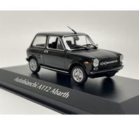 Autobianchi A112 Abarth 1974 Negro 1:43 Escala Maxichamps 940121170