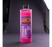 AUTOBRILLO Power Foam - Champú para Coche con Cera, Espuma Activa para Lavado de Carrocería, Limpieza Profunda con Brillo y Protección, Detailing 500ml
