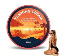 Autobronceador 100g, Crema Aceleradora de Bronceado Corporal, Bronceador Cuerpo, Crema Bronceadora, para Uso en Camas Solares y para Potenciar el al Aire Libre
