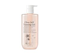 Autobronceador 400 ml Bronceador Transparente No Graso Hidratante | Loción de Bronceado sin Sol para Rostro y Cuerpo Para Adultos Amigos Deportistas Verano Calor Playa Aire Libre Hombres Y