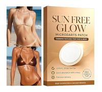 Autobronceador Cara,7 parches microalas sin hombres mujeres | Parches faciales bronceados progresivos,para cuello vientre brazo pierna espalda casa verano playa piscina exterior